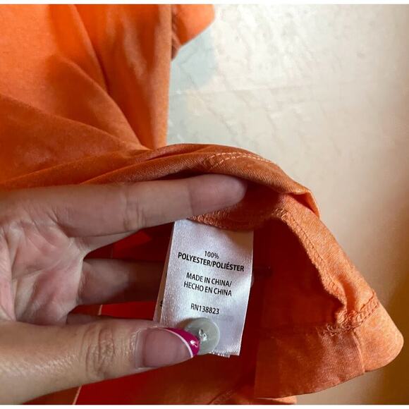 Cody James Men's Orange Performance Polo Shirt - Size M - Picture 9 of 11